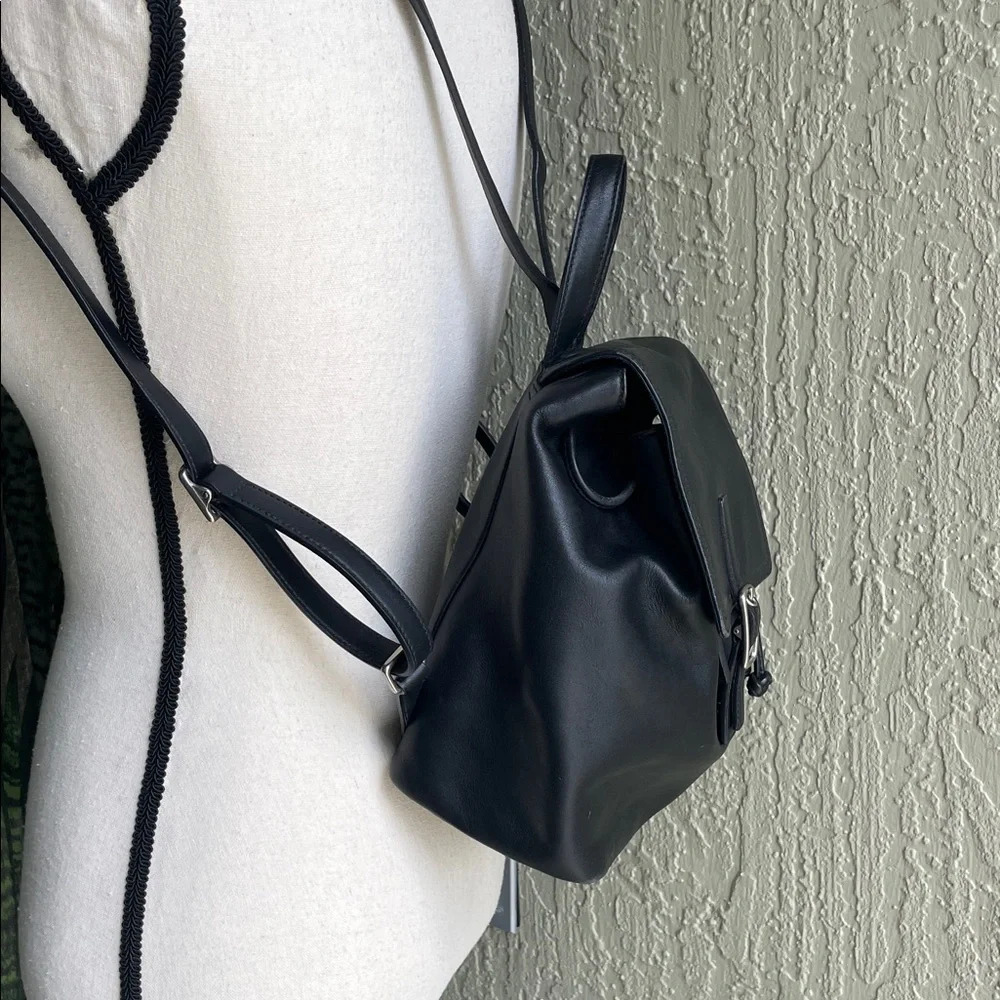 Coach Black Leather Women's Backpack